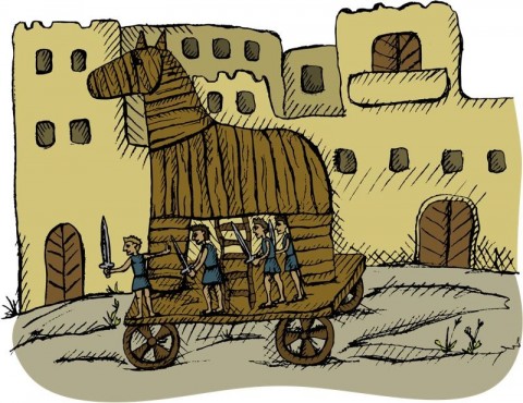 The Wooden Horse - Greek Myths