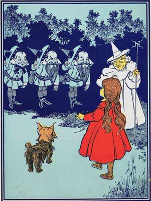 Chapter 2, Wizard of Oz, The Council with the Munchkins - The Wizard of Oz by L. Frank Baum