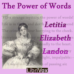 The Power of Words - Letitia Elizabeth Landon