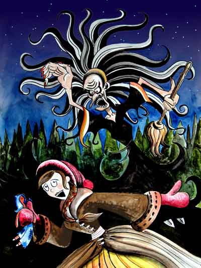 Baba Yaga – A Scary Story for Halloween - World Fairytales