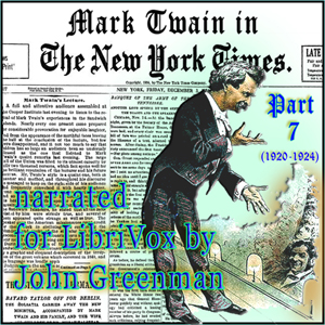 Mark Twain in the New York Times, Part Seven (1920-1924) - Mark Twain